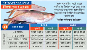 ইলিশের দাম বেঁধে দেওয়ার চিন্তা