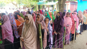 শেরপুর-৩ ও বগুড়া-৬ আসনে ভোটগ্রহণ চলছে, ভোটার উপস্থিতি কম