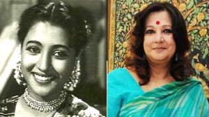 সুচিত্রা সেনের জন্মদিনে সোনালী দিনে ফিরে মেয়ে মুনমুন