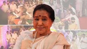 রাষ্ট্রীয় মর্যাদায় আশা ভোঁসলেকে শ্রদ্ধা, কে কে এলেন বাসভবনে