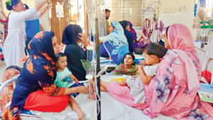 চট্টগ্রামে জ্বরে ভুগছে অনেক  শিশু, বাড়ছে উৎকণ্ঠা