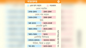নিত্যপণ্যের বাজারে অস্থিরতা, বিপদে নিম্ন ও মধ্যবিত্তরা