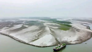 বালুচরে চাপা হাজারো কৃষক ও জেলের জীবন-জীবিকা