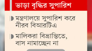 রাজধানীতে বাস সংকট, জনদুর্ভোগ