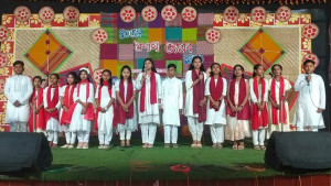 ব্রাহ্মণবাড়িয়ায় বৈশাখী উৎসবে বজলুর রহমান পাঠাগারের দলীয় আবৃত্তি