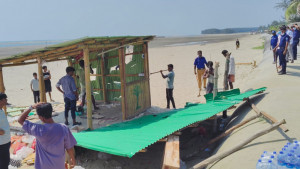 গুঁড়িয়ে দেওয়া হলো মারমেইড রিসোর্টের একাংশ