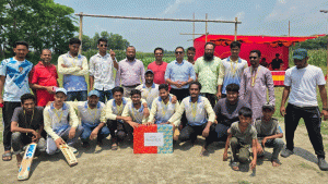 মাদকবিরোধী ক্রিকেট টুর্নামেন্টে চ্যাম্পিয়ন মারুকা ইউনিয়ন একাদশ  