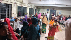কুলাউড়ায় রক্ত পরীক্ষার সময় প্রাণ গেল নিউমোনিয়া আক্রান্ত শিশুর