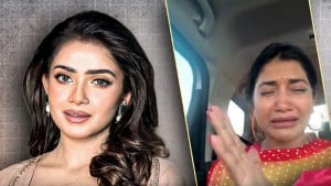 শুটিংয়ে মার খেয়ে লাইভে কান্না করছিলেন অভিনেত্রী, প্রকাশ পেল সেই নাটক