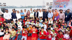 হাতিরঝিলে চৈত্র সংক্রান্তি-বৈশাখ উদযাপনে পরিবেশ ও স্বাস্থ্য পার্টনার শক্তি ফাউন্ডেশন