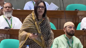 রুমিন ফারহানার বক্তব্যের সময় 'অশোভন অঙ্গভঙ্গি'র নিন্দা বিরোধীদলীয় নেতার
