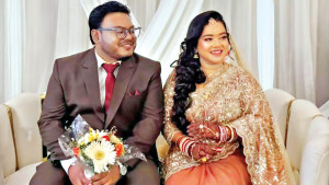 নিজেদের সঞ্চয়ে স্বপ্নের বিয়ে