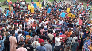 চিলমারীতে শিশু আয়েশার খুনিদের গ্রেপ্তার দাবি