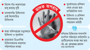 ১৮ হাজার বন্দির পুনর্বাসনে যুক্ত হচ্ছে মাদক অধিদপ্তর