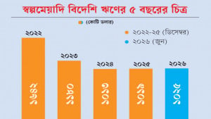 বেসরকারি খাতে বিদেশি উৎসের ঋণেও ধীরগতি