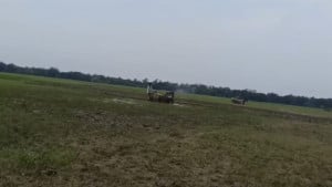 ট্রাক্টর দিয়ে ফুটবল মাঠ চাষ, বাধা দিতে গিয়ে আহত ১৩