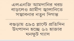 গ্যাসের বিকল্প হিসেবে গ্রামে বাড়ছে বায়োপ্লান্ট