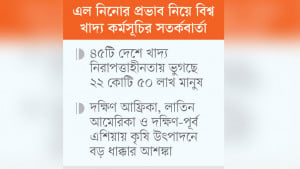 তীব্র খাদ্য সংকটে পড়তে পারে আরও ৫ কোটি মানুষ