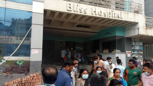 সাতক্ষীরার বেসরকারি হাসপাতালে অক্সিজেন সিলিন্ডার বিস্ফোরণ