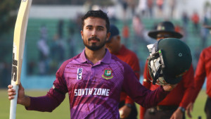 আফিফের সেঞ্চুরি ও মিঠুনের ফিফটিতে দক্ষিণাঞ্চলের রাজসিক জয়