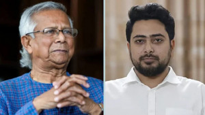 নাহিদ ইসলামকে প্রধান উপদেষ্টার অভিনন্দন