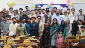 ঢাবির মনিরামপুর উপজেলা সমিতির নবীনবরণ অনুষ্ঠিত