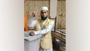 ভোট শেষে নির্বাচন বর্জনের ঘোষণা হাসনাতের প্রতিদ্বন্দ্বী জসিমের