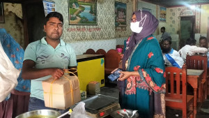 ভোটের আমেজ চলনবিলে, ঈদকেও হার মানালো দই-মিষ্টির বাজার