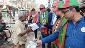 জগন্নাথপুরে বিএনপি প্রার্থীর  পক্ষে প্রচারণায় ‘লন্ডনিরা’