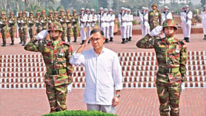 শান্তি ফেরানো ও কঠোরভাবে দুর্নীতি নিয়ন্ত্রণের ঘোষণা