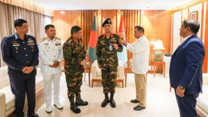 সশস্ত্র বাহিনী বিভাগের নতুন প্রিন্সিপাল স্টাফ অফিসারের দায়িত্বভার গ্রহণ