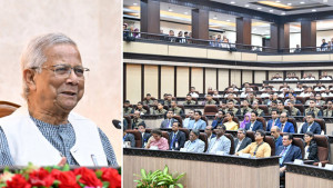 কর্মকর্তা ও কর্মচারীদের উদ্দেশ্যে বিদায়ী ভাষণ দিলেন প্রধান উপদেষ্টা