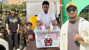 ভোট দিয়েছেন ক্রীড়াঙ্গনের একঝাঁক তারকা