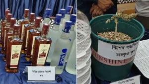 ভেজাল মদের কারখানা ও ‘কুশ’ ল্যাবের সন্ধান