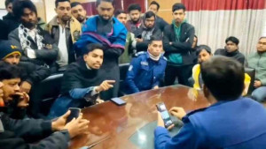 ‘আমরা বানিয়াচং থানা পুড়িয়েছি, এসআই সন্তোষকে জ্বালিয়ে দিয়েছি’