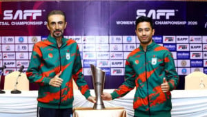 সাফ ফুটসালে ভারতের মুখোমুখি বাংলাদেশ
