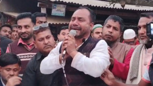 ভোট চেয়ে কান্নায় লুটিয়ে পড়া যুবদল নেতাকে শোকজ