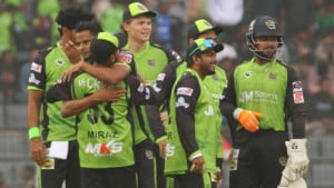 নোয়াখালীকে উড়িয়ে জয়ে ফিরল সিলেট, নাসুমের ৫ উইকেট
