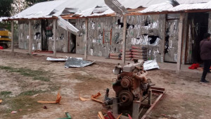 জমি অধিগ্রহণ না করে বুড়ি তিস্তা খনন, আনসার ক্যাম্প ভাঙচুর