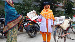 লোকলজ্জা উপেক্ষা করে  আরজু এখন স্বাবলম্বী