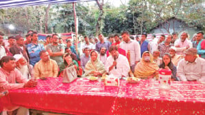 চাঁদাবাজমুক্ত মেঘনার প্রতিশ্রুতি ফজলুল আজিমের