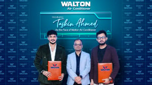 ‘ফেস অব ওয়ালটন এসি’ হলেন তাসকিন আহমেদ