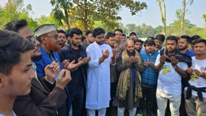 শহীদ ইশমামের কবর জেয়ারতের মাধ্যমে শুরু হলো এনসিপির নির্বাচনী পদযাত্রা