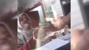 ভূমি কর্মকর্তার ঘুষ গ্রহণের ভিডিও ভাইরাল