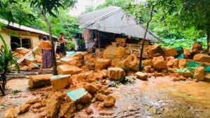 টানা বৃষ্টিতে বেলাবোতে মাটির ঘর ধস, নিহত ১