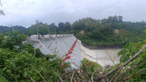 কাপ্তাই হ্রদের পানি বৃদ্ধিতে খোলা হয়েছে বাঁধের ১৬টি জলকপাট