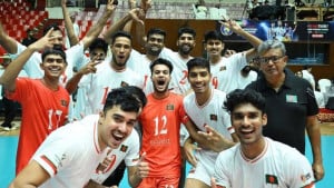 কাভা পুরুষ ভলিবল চ্যাম্পিয়নশিপে কাজাখস্তানকে হারাল বাংলাদেশ