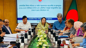 বেসামরিক বিমান পরিবহন ও পর্যটন খাতের নতুন প্রকল্প নিয়ে পর্যালোচনা