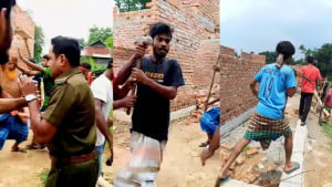 বনভূমি উদ্ধার অভিযানে হামলা, আহত ১৬