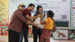 খাগড়াছড়িতে ব্র্যাক বিশ্ববিদ্যালয়ের ত্রাণ ও পুনর্বাসন কার্যক্রম